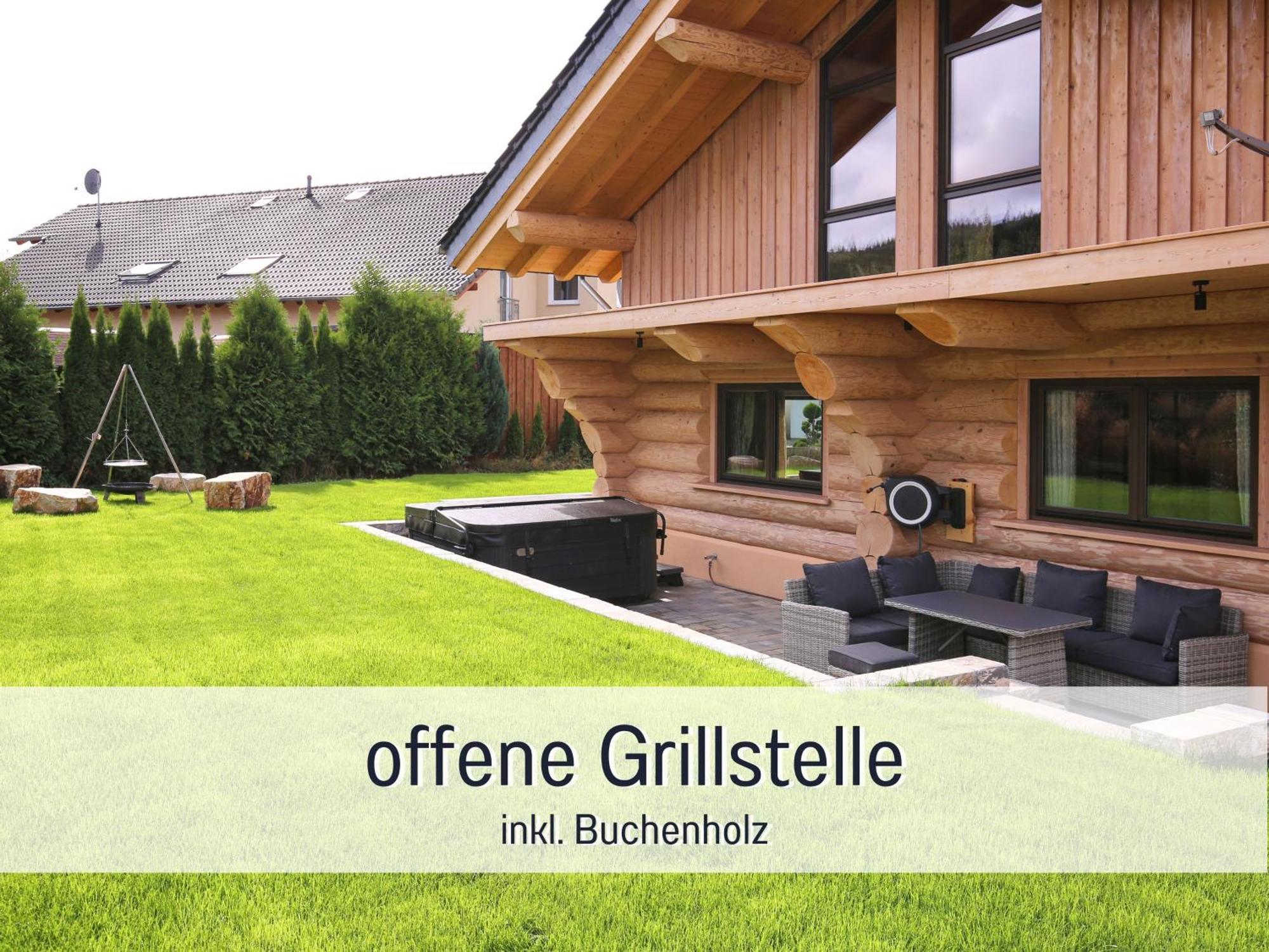 Natur-Chalet Zum Nationalpark Marie-Luise Inkl E-Auto Allenbach Eksteriør billede
